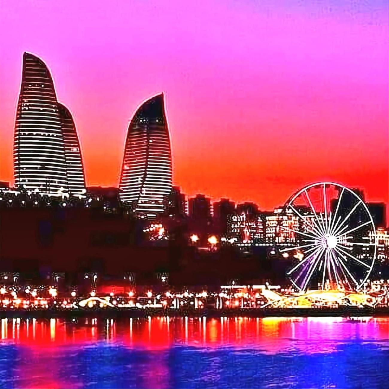 Ariva Center Hotel Xetai Baku Exterior foto