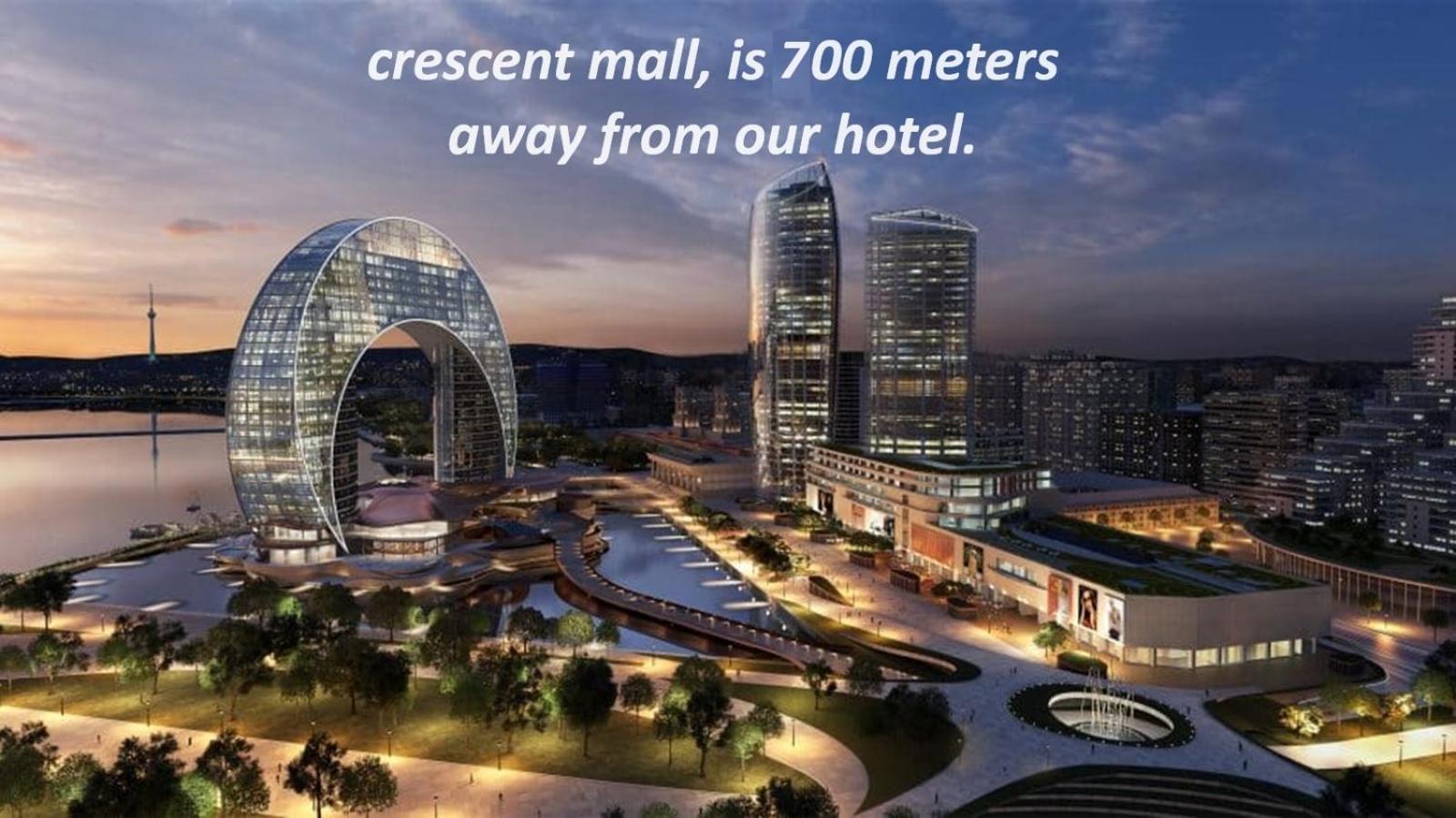 Ariva Center Hotel Xetai Baku Exterior foto